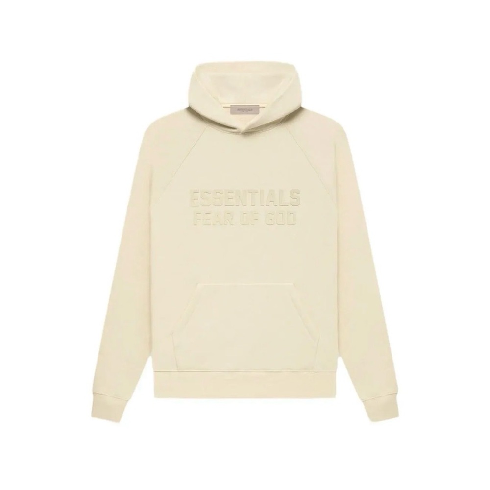 Fear of God Essentials Eggshell Hoodie Large